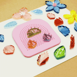 Πίνακας με καρφίτσες για Quilling (έργο τέχνης από λωρίδες χαρτιού)
