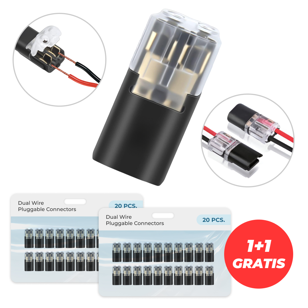 ΣΥΝΔΕΣΗ ΚΑΛΩΔΙΩΝ WIREBINDER™ PLUG-IN – 40 ΤΕΜ. 1+1 ΔΩΡΟ