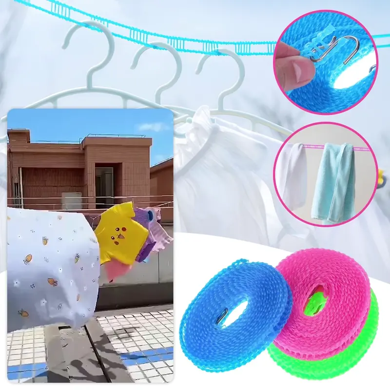 ΦΟΡΗΤΟ ΣΧΟΙΝΙ ΑΠΛΩΜΑΤΟΣ ΡΟΥΧΩΝ ΑΠΟ ΝΑΪΛΟΝ DRYLINES™ 5M – 2+1 ΔΩΡΟ!