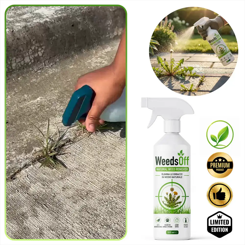 WeedsOff – Φυσικό Σπρέι Ζιζανιοκτόνο