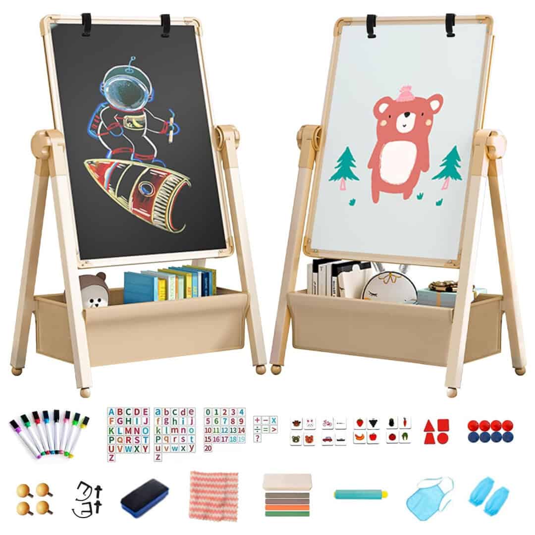 ArtBoard™ – Ρυθμιζόμενο Καλλιτεχνικό Καβαλέτο για Παιδιά